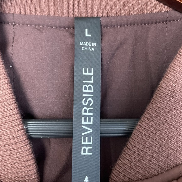 Bass Outdoor Men's L Reversible Liner Rum Raisin e0511 - Picture 2 of 12